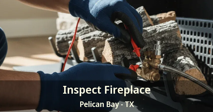 Inspect Fireplace Pelican Bay - TX