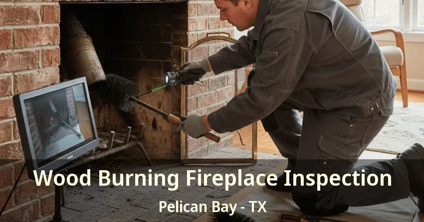 Wood Burning Fireplace Inspection Pelican Bay - TX